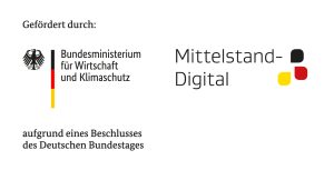 Kombilogo BMWK Förderlogo und Mittelstand-Digital